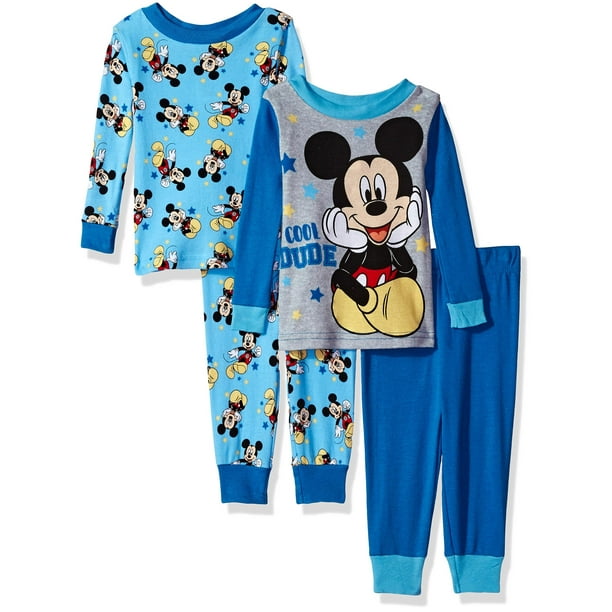 Toddler Girls Cartoon Characters Pajamas Kids Long Sleeve Shirt/&Pant Sets 100/% Cotton Clothes Cartoon Sleepwears